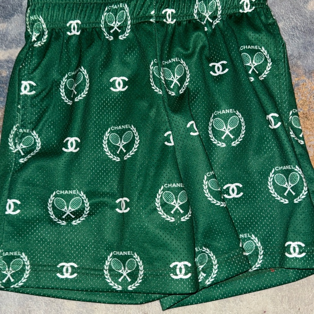 Chanel and Wolves collaboration shorts in a size small